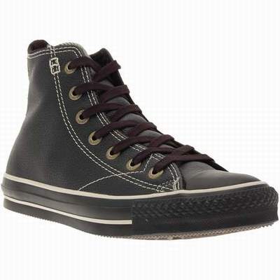 converse cuir taille 24