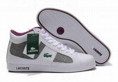 lacoste chaussure pas cher